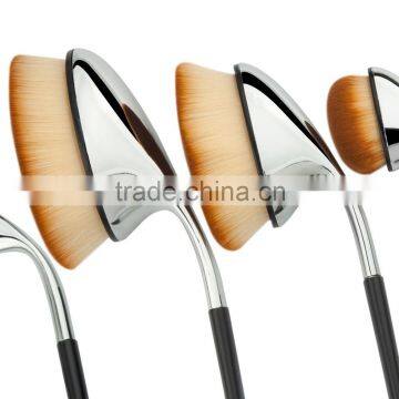 9 Pieces Rose Golden High Quality Cosmetics Brush Wholesale photo-3