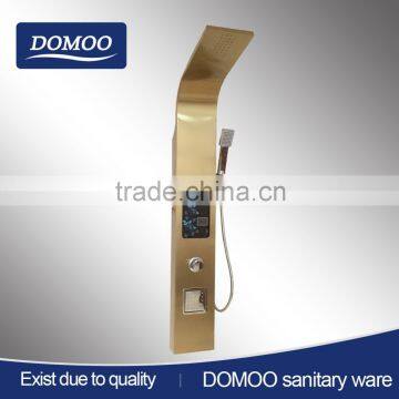 Alibaba China thermostatic stainless steel shower panel manufacture