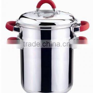 3pcs stainless steel pasta pot,for spain,Italy market