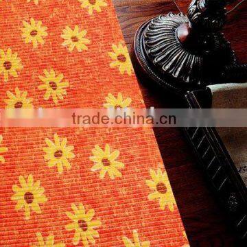 Printed design Red Floor carpet,vinyl carpet runner