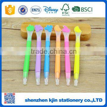 2016 wholesale lovely color ballpoint pen with fragrance for kids