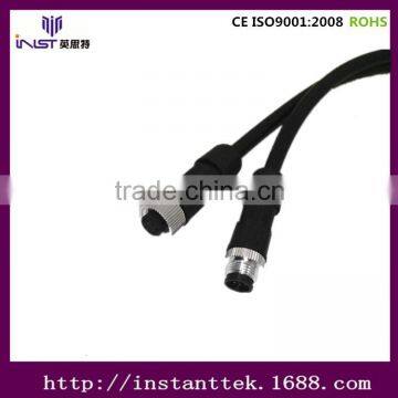 INST M12 180degree Screw Mating Sensor (Molded With Cable) Connector photo-3