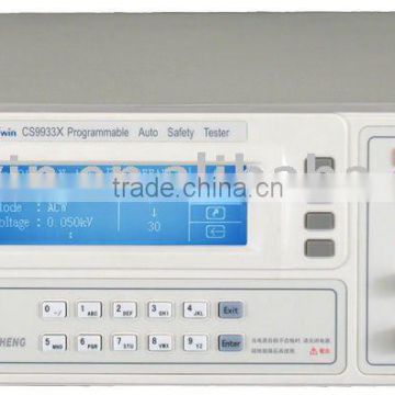 CS9933X ELECTRICAL SAFETY TESTER Programmable AC DC IR GR hipot tester                        
                                                                                Supplier's Choice