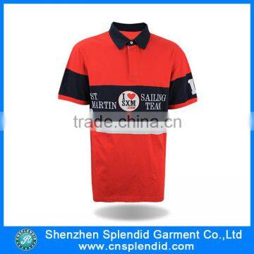 clothing made in china sample design of polo shirts