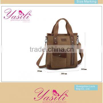 Leather Canvas Office Bags for Men Handbag Latest Design Men Handbags photo-2