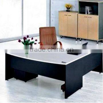 white and blue color office desk HC-928