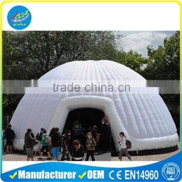 high quality durable giant inflatable air dome tent