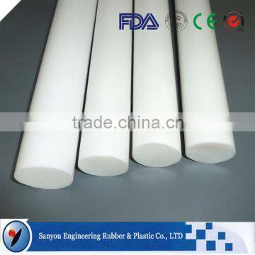 Natural Color Snow White Extruded General Plastics PE rod