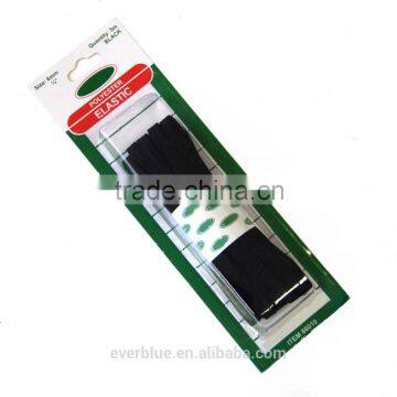 Factory direct sell knitted elastic belt black color