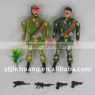 plastic military toy play set