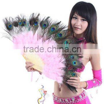 SWEGAL Belly Dance Feather Fan,chinese Belly Dance Fan SGBDD13041 photo-2