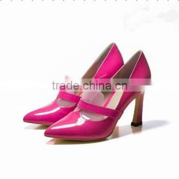 OP15 Latest New Model Pointed Toe High Heel Women Dress Shoes