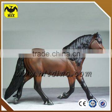 Quality outdoor life size resin horse