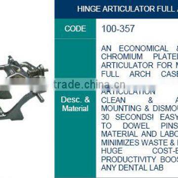 Hinge Articulator Full Arch