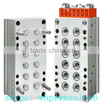 Hot runner PET preform mould with valve gate system for water /oil bottle China Manufacturer