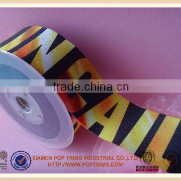 popular 38mm polyester printed elastic waistbands for underwear