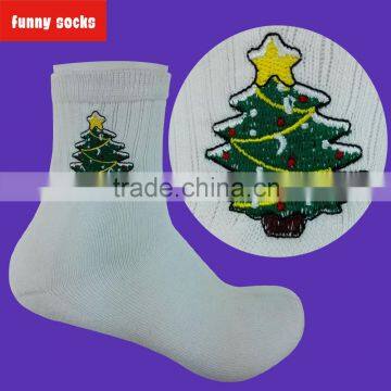 Funny Cotton Winter Socks With Your Own Logo Custom Personalized Embroidery Designs Socks Mens Compression Crew Socks photo-4