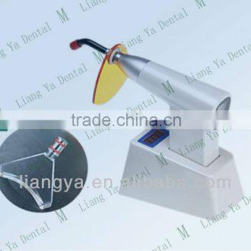 high quality dental equipment cordless LED curing light with photometer for whitening,manufaturer
