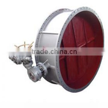 flanged ventilation butterfly valve