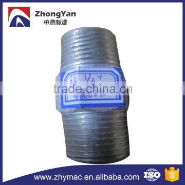 1/2 inch carbon steel hex threaded nipple