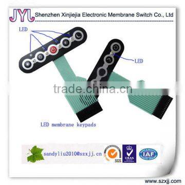 LED 3M Horizontal button membrane keypad