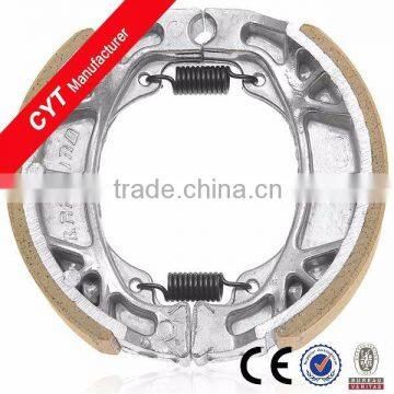 GN125 white Motorcycle Parts High quality Fitting Wear resistant Brake Shoe                        
                                                Quality Choice