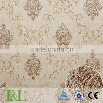 Made in China 2016 PVC wallpaper with high quality