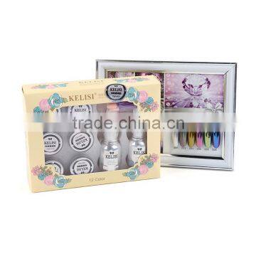 6 Colors Nail Art Mirror Effect Powder Mirror Nail Pigment Powder Quality Choice Most Popular photo-2