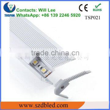 cinema stair lighting/cinema stair led aluminum profile up&down lighting