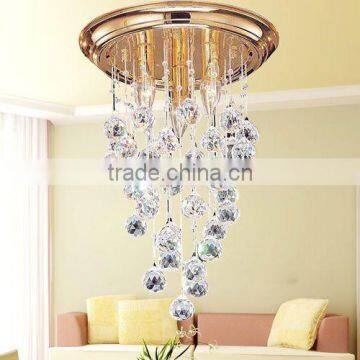 Guzhen modern crystal ceiling light decoration