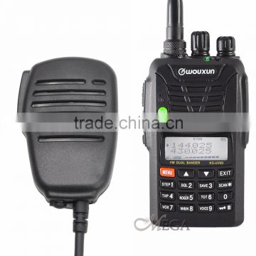 WOUXUN KG-UV6D, UH Dual Band 136-174/350-470Mhz FM Radio,Earpiece,USB Cable