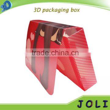 Advertising Promotional Gifts 3d Lenticular Book Packaging Box