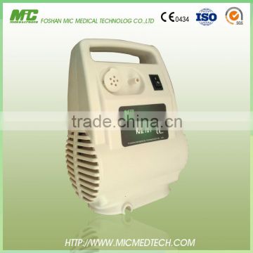 MIC Hot-sale green portable compress nebulizer for home care