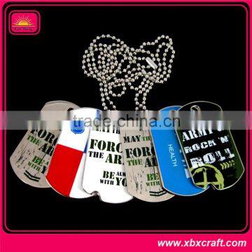Heavy-duty Metal Laser Engraved Army Dog Tags photo-4