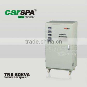 TNS series 60KVA AC Servo motor Automatic Voltage Regulator with Meter display
