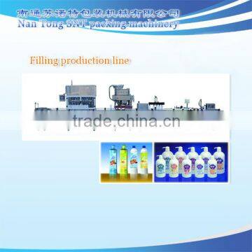 Filling production line filling capping sealing labeling printing machines