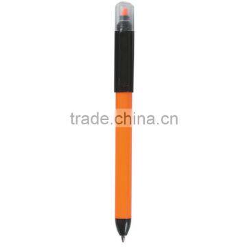 Twin-Write Pen/Highlighter-Orange