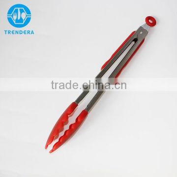 Low price silicone kitchen tongs