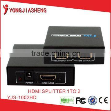 Factory Direct Full HD/3D 1x2 HDMI Splitter YJS-1002HD