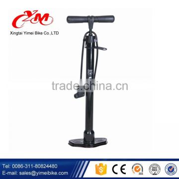 2016 bike accessory bicycle foot pump / high quality plastic handle bicycle hand pump / mini bicycle floor pump