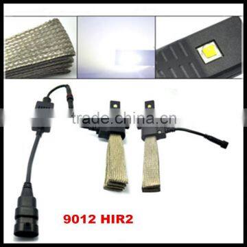 9012/HIR2 Plug & Play 40W 5000LM LED Headlight Kit Car Driving Fog Lamp Bulbs 6000K White Automotive DRL Car Light Source