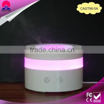 color changing lamp mini ultrasonic air humidifier purifier aroma diffuser for aromatherapy