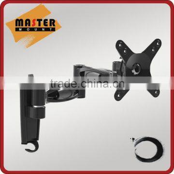 Vesa Lcd Led Adjustable Computer Monitor Tv Sliding Full Motion Desk Stand Swivel Mount Bracket photo-3