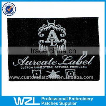 Custom woven garment wash care labels