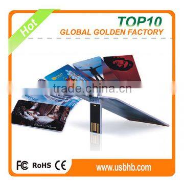 business card usb flash memory with both side color printing