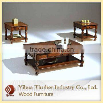 2014 Florence Occasional Tables, Best sale, dark color, antique, wooden coffee table