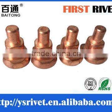 copper color solid step rivet steel rivet