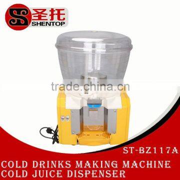 ShenTop ST-BZ117A Commercial 1 Tank Cold Drinks Making Machine Cold Juice Dispenser Beverage Maker