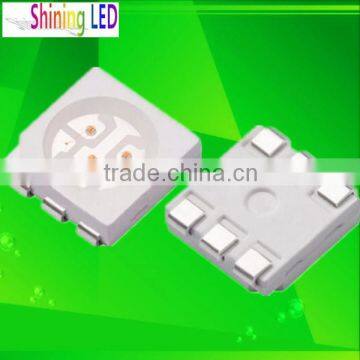 High Quality 0.2W Red Blue Green 5050 RGB SMD LED PLCC-6