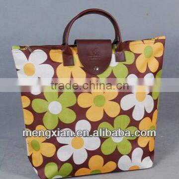 custom gift bags/ full color plastic die cut handle shopping bags with printing